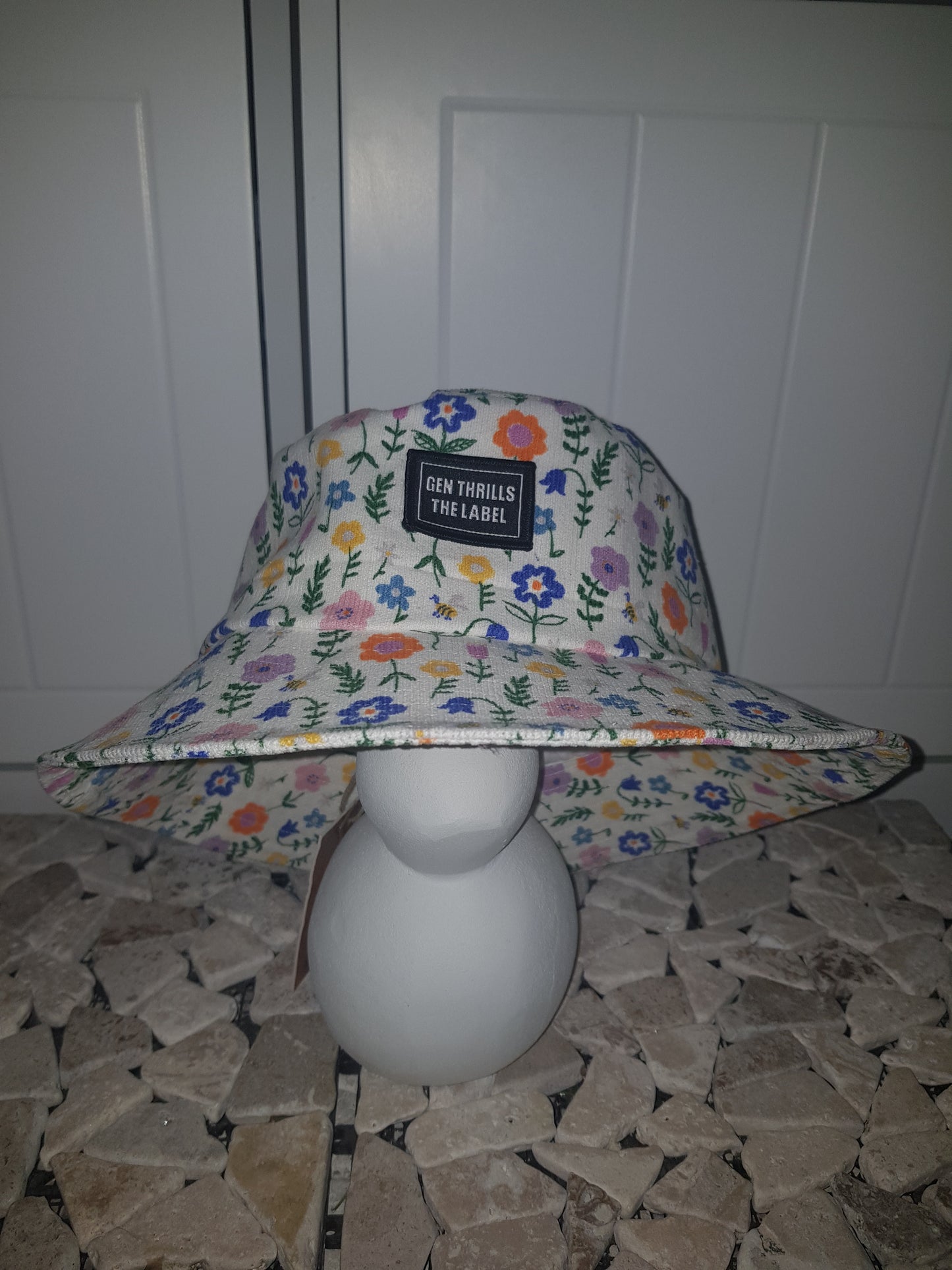 GEN THRILLS THE LABEL - Toddler Bucket Hat - Floral Corduroy