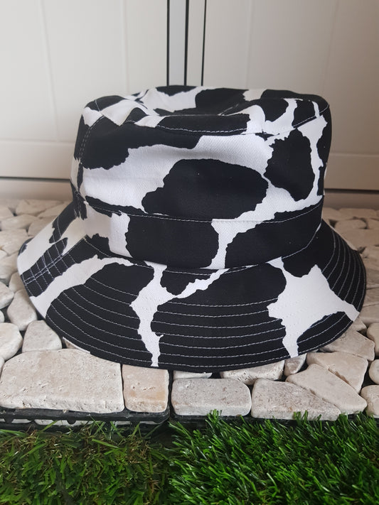 WESTERN TILL APPAREL - Adults Bucket Hat Cow Print